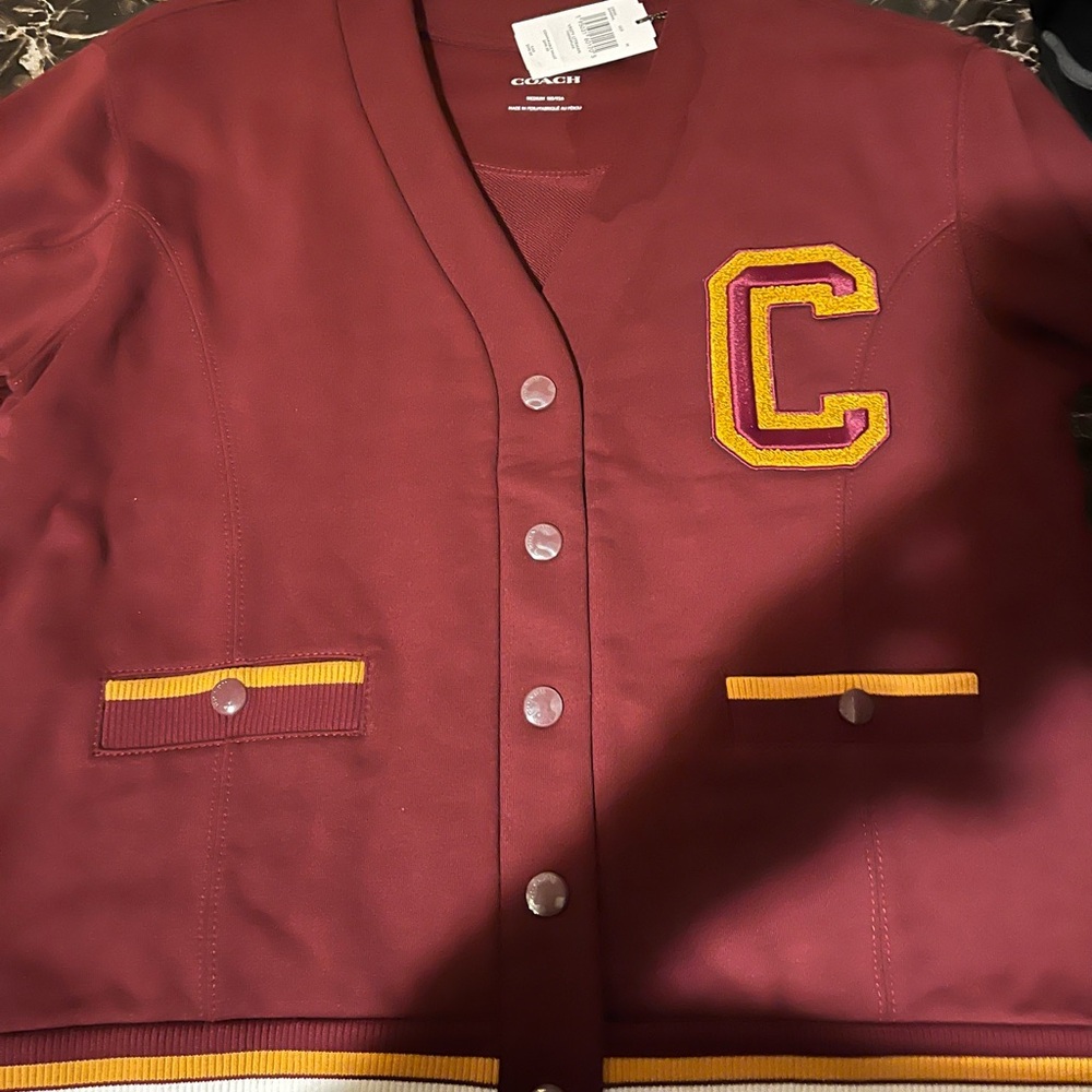 Coach Varsity Cardigan BRAND NEW